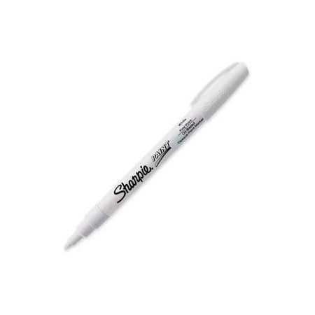 Sanford Paint Marker, White, Fine Tip, 12 PK 35543